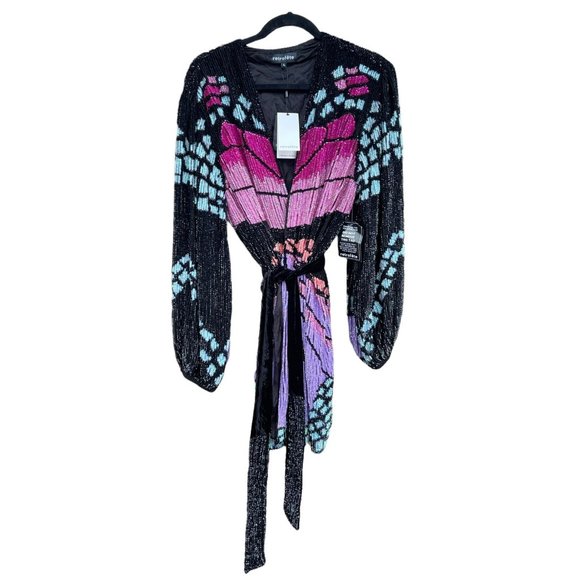 Retrofete Gabrielle Robe in Butterfly - Picture 6 of 11